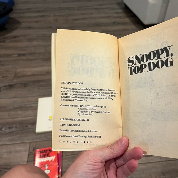 Vintage Peanuts Snoopy Book Lot - 8 Classic Titles (1960s-1970s) - Picture 5 of 11